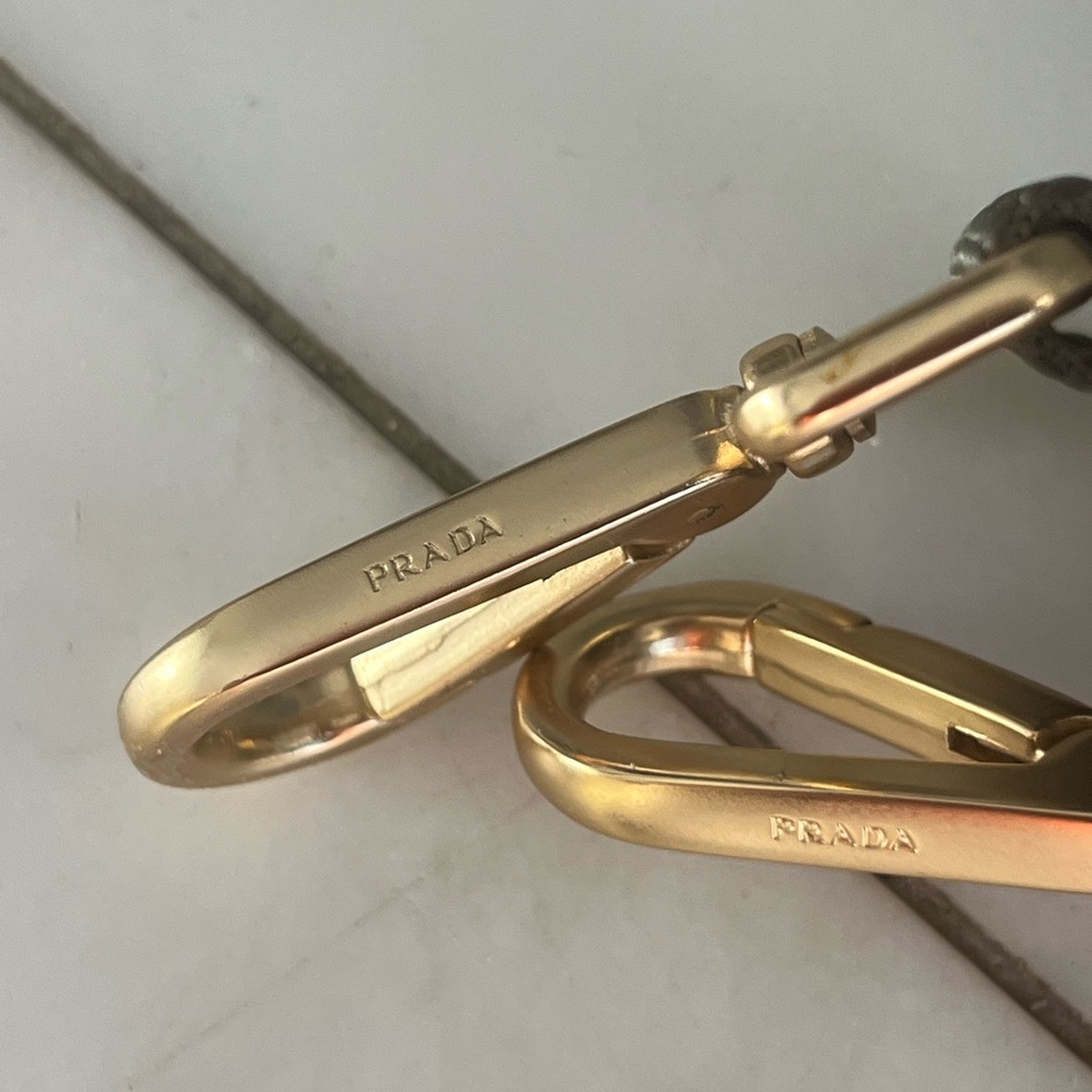 PRADA. Shoulder bag strap.Original. 33 inches long, expandable to 52inches